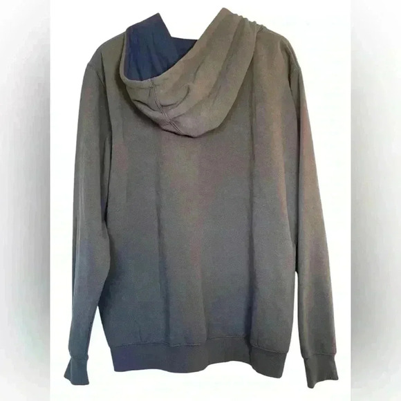 Men's Colosseum Charcoal UConn Huskies Logo Full-Zip Hoodie Extra Large Stitched - Picture 4 of 10